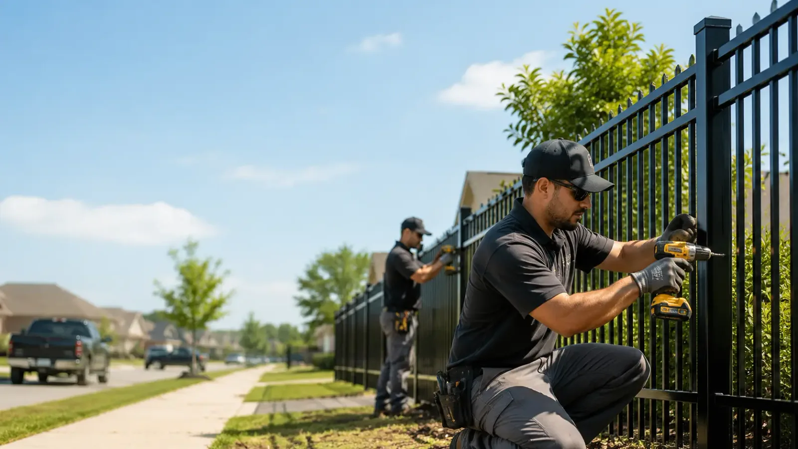 Metal Fence Installation in Llewellyn, PA